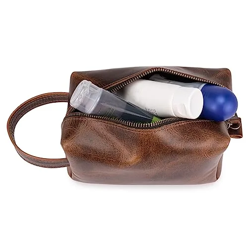 Necessaire de couro para viagem - foto 2