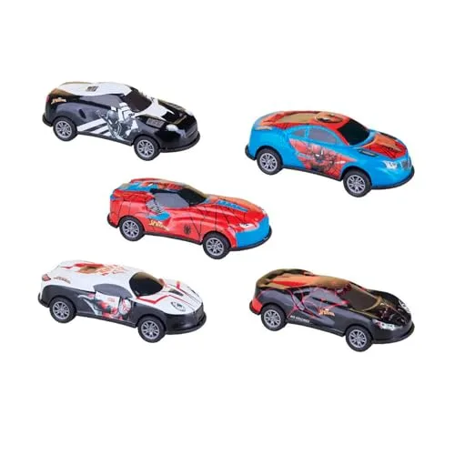 Kit de mini carrinhos do Homem-Aranha