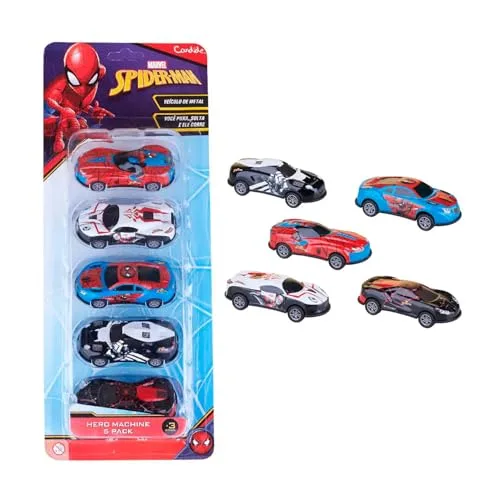 Kit de mini carrinhos do Homem-Aranha - foto 2