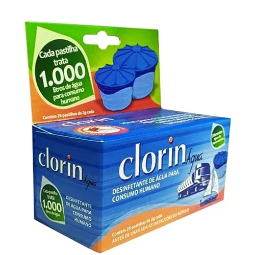 Pastilhas para purificar água