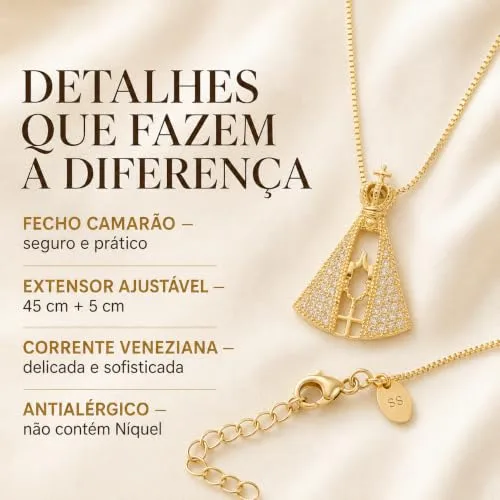 Colar de Nossa Senhora Aparecida - foto 3