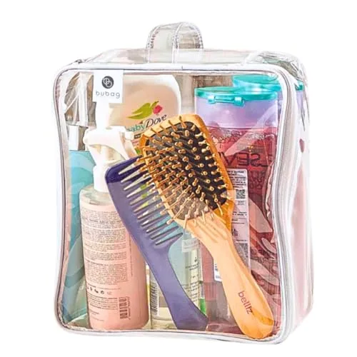 Kit de nécessaires transparentes