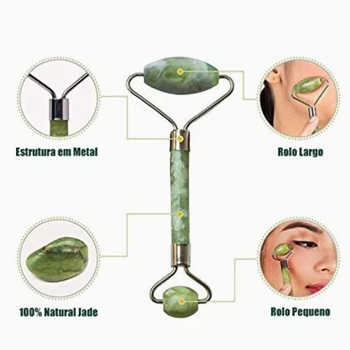 Kit de gua sha e rolo facial - foto 5