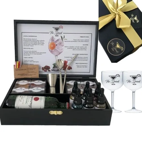 Box de gin tônica com especiarias