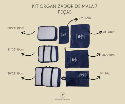 Kit organizador de mala - foto 3