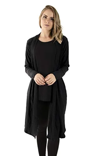 Cardigan canelado