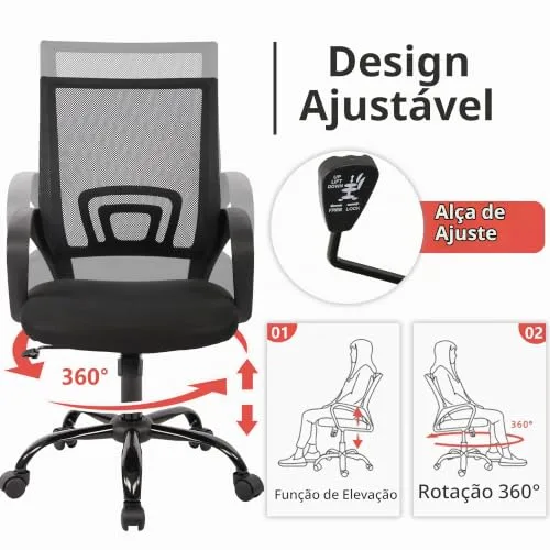 Cadeira de escritório ergonômica - foto 4