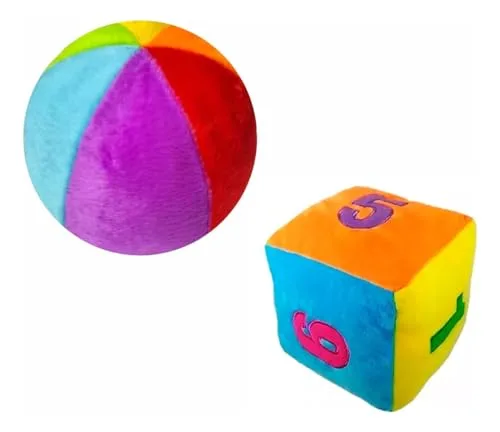 Bola e dado macios