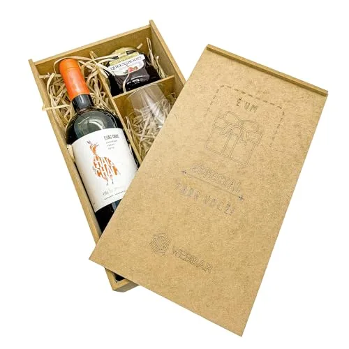 Kit de vinho, geleia e taça - foto 2