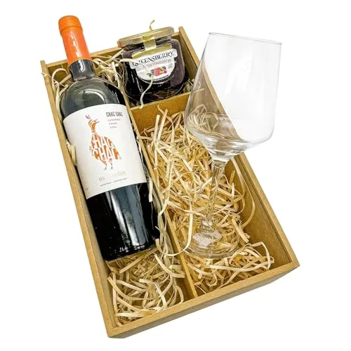 Kit de vinho, geleia e taça - foto 3