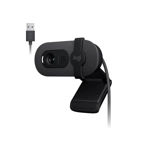 Webcam Full HD com proteção de privacidade