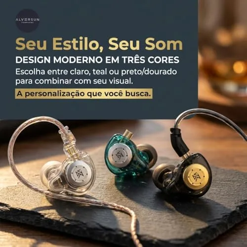 Fone intra-auricular com driver dinâmico - foto 2