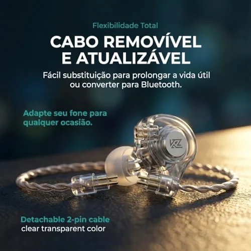 Fone intra-auricular com driver dinâmico - foto 5