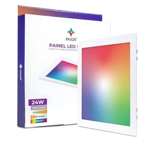 Painel de LED de embutir