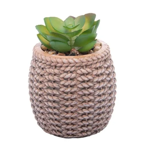 Mini cachepot com suculenta decorativa - foto 6