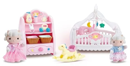 Casinha de bonecas com móveis
