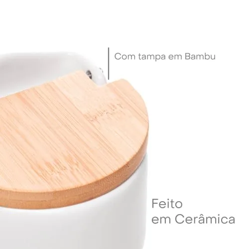 Saleiro de mesa com tampa - foto 2
