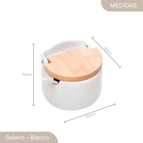 Saleiro de mesa com tampa - foto 4