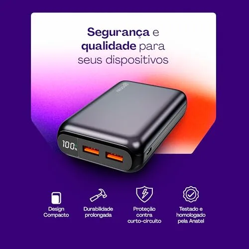 Power bank de 20.000 mAh - foto 5