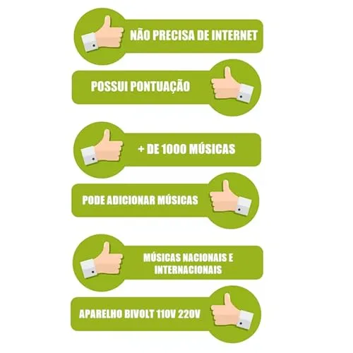 Party box de karaokê com dois microfones - foto 6