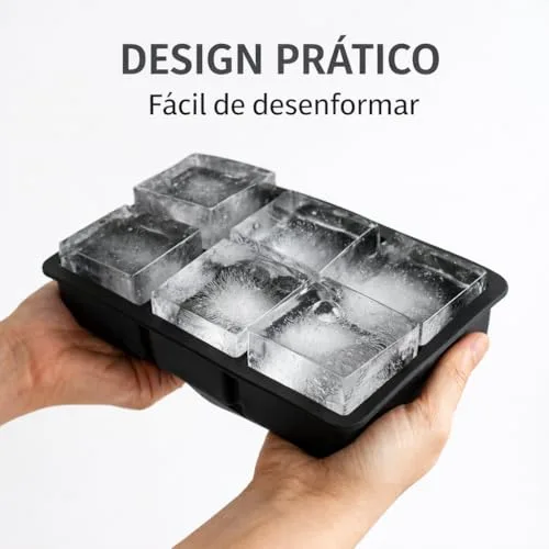Forma de gelo de cubo grande - foto 4