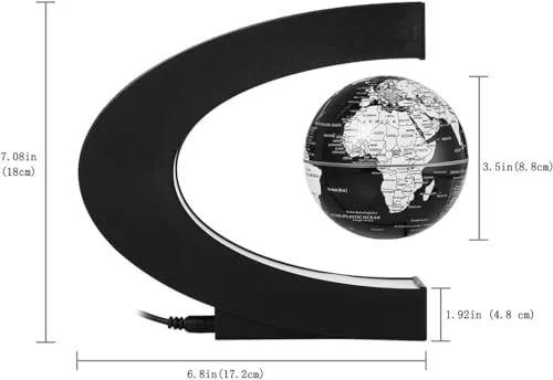 Globo terrestre que levita - foto 3