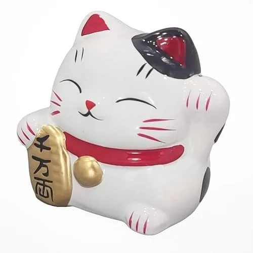 Gato da sorte em porcelana - foto 4
