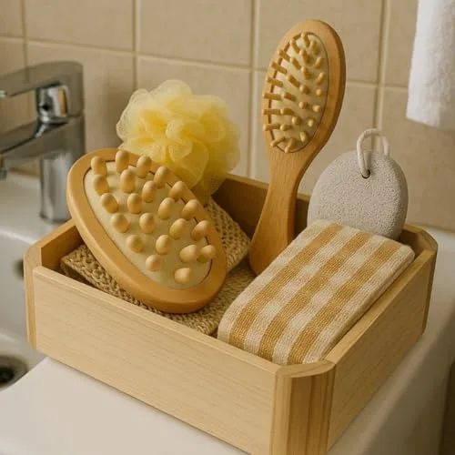 Kit de banho relaxante