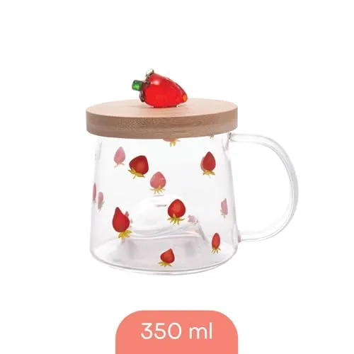 Caneca de vidro com pires - foto 4