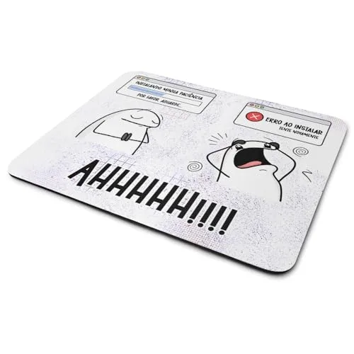 Mousepad com estampa divertida