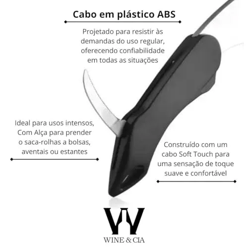 Abridor de vinho sommelier - foto 2