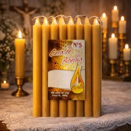 Kit de velas de cera de abelha - foto 3