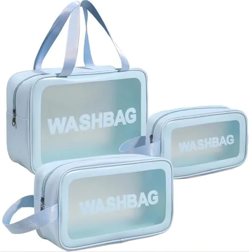 Necessaires transparentes