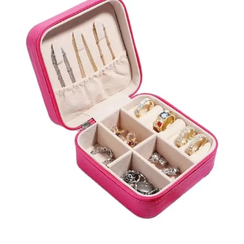 Mini porta-joias de viagem
