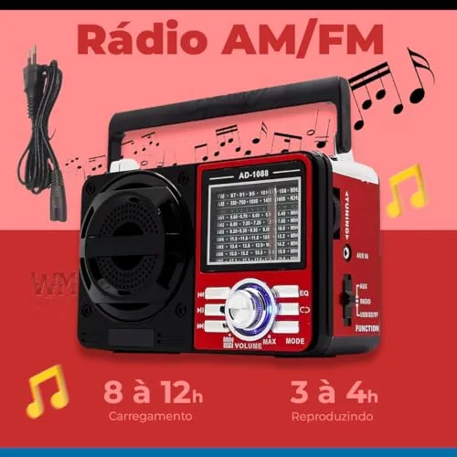 Rádio retrô com Bluetooth - foto 2