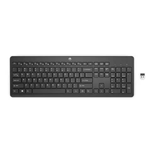 Teclado sem fio silencioso