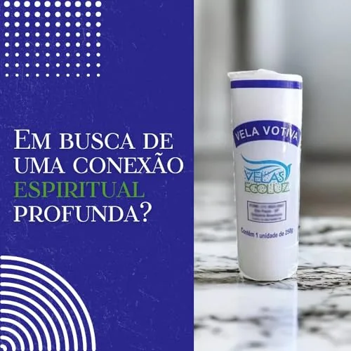 Conjunto de velas votivas brancas - foto 2