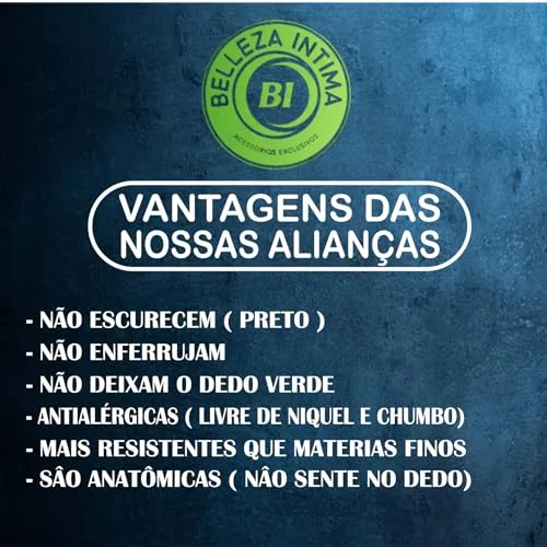 Par de alianças de prata - foto 5