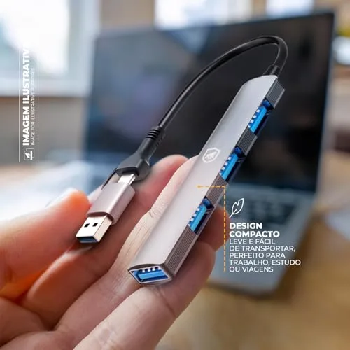 Hub USB-C multiportas - foto 5