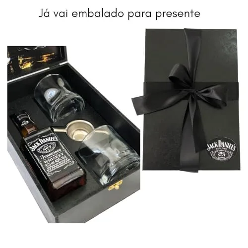 Box de whisky com copos e dosador - foto 2