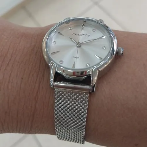 Relógio Mondaine de malha - foto 3