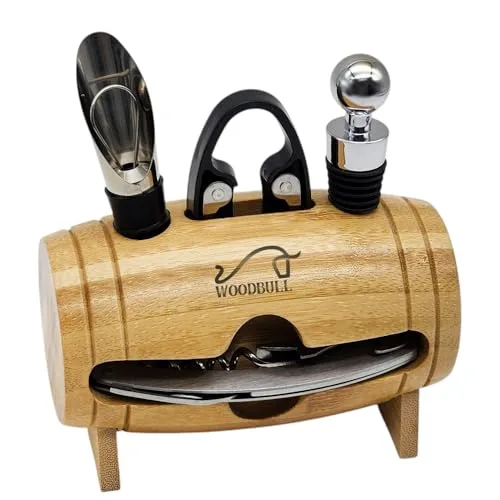 Kit de vinho com suporte - foto 3