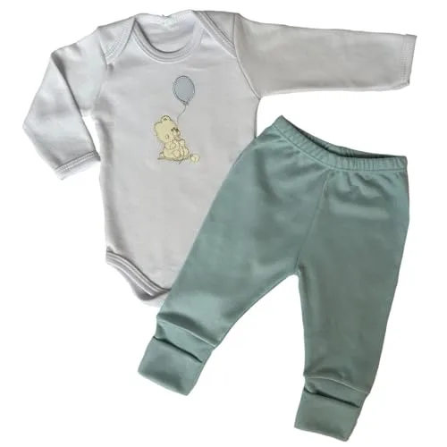 Conjunto pagão branco para recém-nascido - foto 2