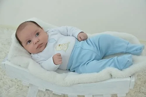 Conjunto pagão branco para recém-nascido - foto 4