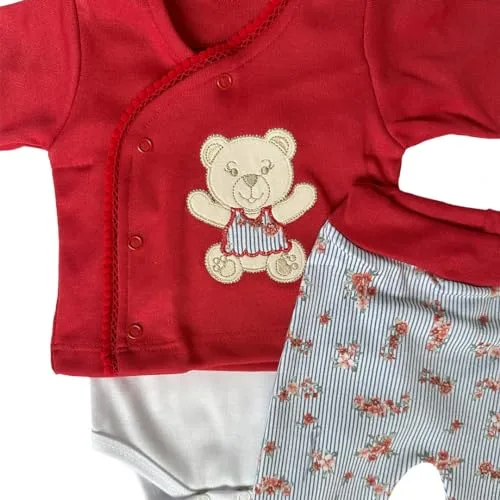 Conjunto pagão branco para recém-nascido - foto 4