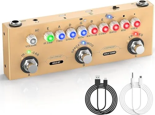 Pedal de efeitos para guitarra