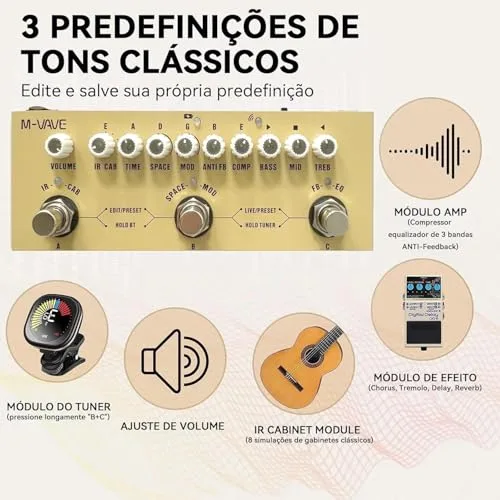 Pedal de efeitos para guitarra - foto 2