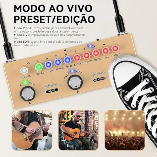 Pedal de efeitos para guitarra - foto 5