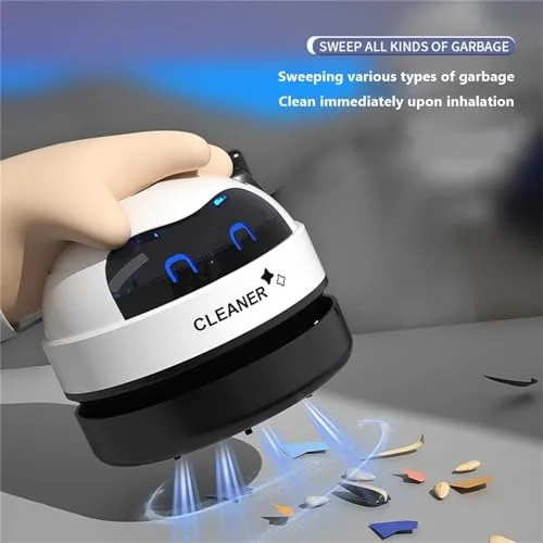 Mini aspirador de mesa USB - foto 5