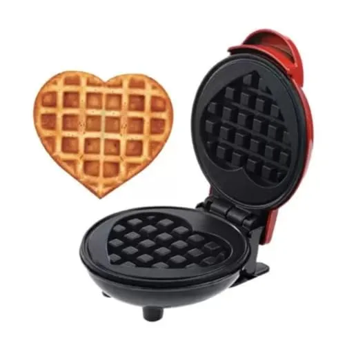 Máquina de waffle formato coração - foto 2